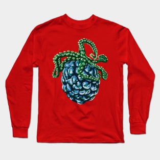 Blackberry Octopus Long Sleeve T-Shirt